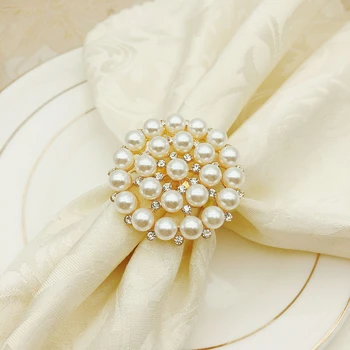 6tk/palju Pulm pearl salvrätikuhoidja sulamist lill salvrätiku lukk diamond salvrätikuhoidja tabel desktop teenetemärgid