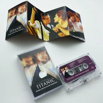 Retro Titanic Muusika Magnetlint Armastuse Lugu Rose Ja Jack Album Kasseti Cosplay Triipudega Kasti Auto Diktofon Walkman Lindi Kingitus