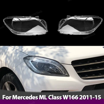 Esitulede Lambivarju Läbipaistev Objektiivi Esilaterna Korpus Kaas Kerge Kaitse Mercedes-Benz ML-Klassi W166 Pre-facelift 11-15