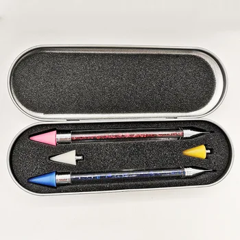 Küünte Salon Set Rauast Kasti Spot Puurida Crayon 2 Komplekti Küünte Ilu Vahend Pintsli Maali Pen Set