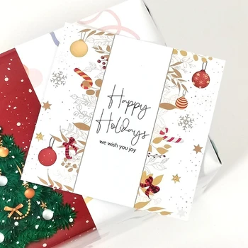 30Pcs Merry Christmas tervituskaardi Postkaart Xmas Aitäh Kaardi jõulukinke Sõnum Kaardi Ümbrik Puhkus Kaardi Ümberkujundamine