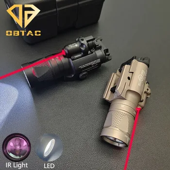 Taktikaline SF X400V-IR-valgustusega Taskulamp LED Valge Valgus ja IR Väljund X400 X400U Punane laser X300U X300V Püstol Relva kerge