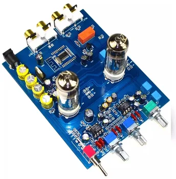 1TK Amplificador Bluetooth Toru Preamplifier Palavik Hifi 6J5 Sapp Vacuum Tube Preamp NE5532 Eel Võimendi Tone Control Board
