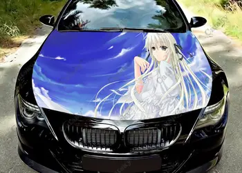 Yosuga no Sora Auto kleebised mootori kapuuts muudetud võidusõidu auto värvimine valu auto kleebised auto osad, kapuuts kleebised