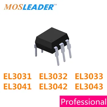 Mosleader DIP6 100TK EL3031 EL3032 EL3033 EL3041 EL3042 EL3043 Asendada MOC3031 MOC3032 MOC3033 MOC3041 MOC3042 MOC3043
