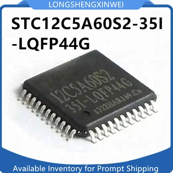 1TK STC12C5A60S2-35I-LQFP44G 12C5A60S2 Plaaster Mikrokontrolleri IC Ühe Chip Kiip Kiip