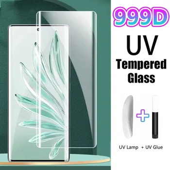 UV-Karastatud Klaas OPPO Reno 10 9 Pro Plus 6 5 4 3 Screen Protector OPPO Leia X5 X3 Pro N N2 X6 X2 X Telefoni kaitsekile