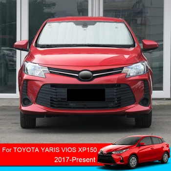 Toyota YARIS et rikuti XP150 2017-2025 Auto Päikesevarjud UV-Kaitse, Kate Külje Akna Kardin Päikese Vari Visiir Matt Auto Esiklaas