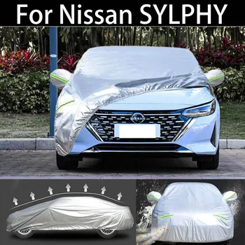 Näiteks Nissan SYLPHY auto Katta Tolmukindel Outdoor Indoor UV Lumi Vastupidavad Päikese ja vihma Kaitse, veekindel rahe katta auto