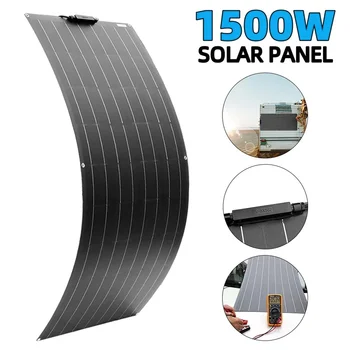 3000W1500W Solar Panel Kit 18V Paindlik Päikeseenergia Paneeli Portable Power Aku Laadija Kodus/Väljas Telkimine päikesepatareid
