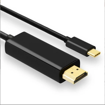 USB Type-C -Ühilduv Konverteerimise Kaabli Tüüp C -Ühilduv Konverteerimise Kaabel 1080P 4K 1.8 M