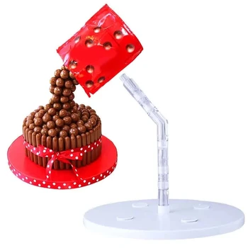 Praktiline Fondant Kook Šokolaadi Kaunistamiseks Hallituse Loominguline Toidus Plastist Kook Seista Kook tugistruktuur DIY Küpsetamine Vahendid