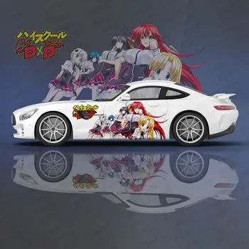 Keskkooli DXD Sexy Anime Girl 2tk Auto Kleebis Universaalne Suur Auto Decal Auto Kleebis Universaalne Auto Kleebis Teenetemärgi