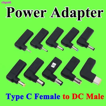 1tk Sülearvuti Laadija Adapter Konverter-USB-C Tüüpi Naine, Et 7.4 * 5.0 4.5 * 3.0 5.5 * 2.5 MM Dc Power Jack Lenovo