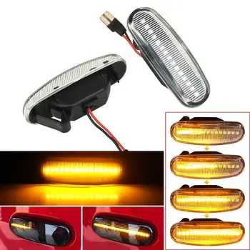 Dünaamiline LED Auto suunatuli Tarvikud Universaalne Blinker suunatuli Lamp, Vastupidav Flasher Sequential suunatuli Fiat Panda