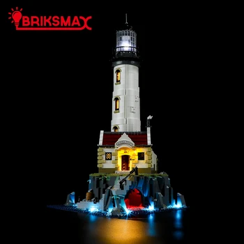 BriksMax LED Light Kit for 21335 Tuletorn, ehitusplokid Komplekt (EI Sisalda Mudel) Mänguasjad Lastele