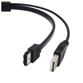 2.5 tolline Kõvaketas SATA 22Pin, et eSATA Andmeid USB Powered Kaabel Adapter Optimeeritud SSD Tugi UASP SATA III\EÜ-SSHD