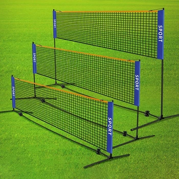 3.1-6.1 M Portable Folding Standard Professionaalne Sulgpall Net Indoor Outdoor Sport Võrkpall Tennis Koolitus Ruudukujuliste Silmadega Võrgud