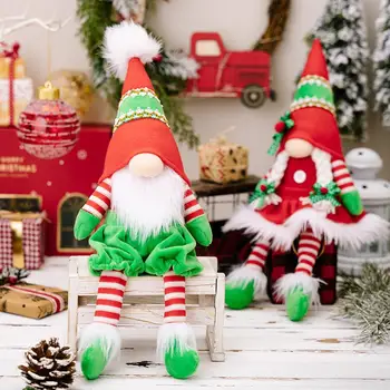 Pidulik Gnome Elf Gnome Nukk Kodu Kaunistamiseks Veidrad Jõulud Gnome Nukk Pidulik Kodu Kaunistamiseks koos Segast Värvid Suur