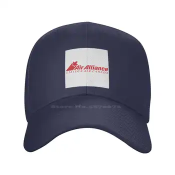 Air Alliance parima Kvaliteediga Logo Denim ühise põllumajanduspoliitika Baseball cap Kootud müts