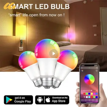 Zigbee3.0 Smart Lamp Tuya Pirn RGBCW 9W-18W Värvi muuta LED E27 Smart Elu APP Ühilduv Alexa Google Kodu