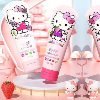 Uus Anime Kawaii Hello Kitty Meik Kreem Leevendab Sügelust Ihupiim Maasikas Kosmeetika Kaasaskantav Vannituba Kodu Tüdruk Kingitus