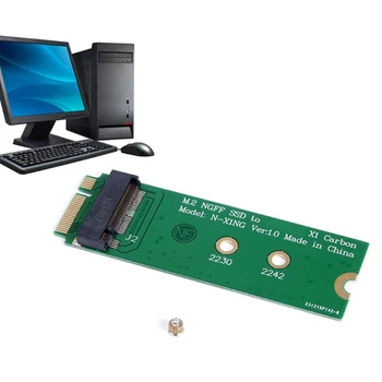 NGFF M. 2 SSD, et LenovoThinkPad X1 Carbon 6+20 pin SSD Adapter Juhatuse Kaardi Õmbluseta Arvuti Ühendus