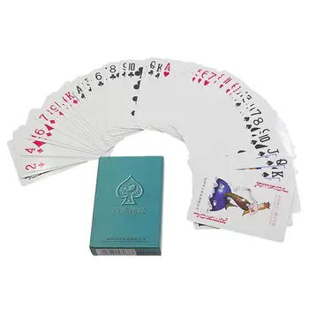 Magic Pokkeri Kaarte Lihtne Magic Trikk Mustkunstnik Suur Uuendus Kingitus Magic Mängukaardid Rekvisiidid Etapis Näitab Pool Lõbus